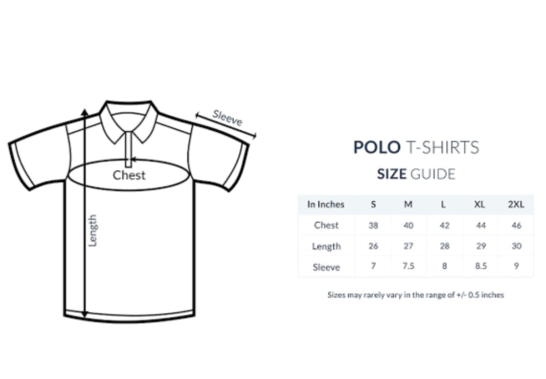 Premium Pure Cotton Light Grey Polo T-Shirt for Men