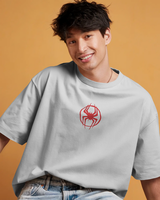 "Urban Spider Vibes: The Spider-Boy Edition Tee"- PUIRE COTTON