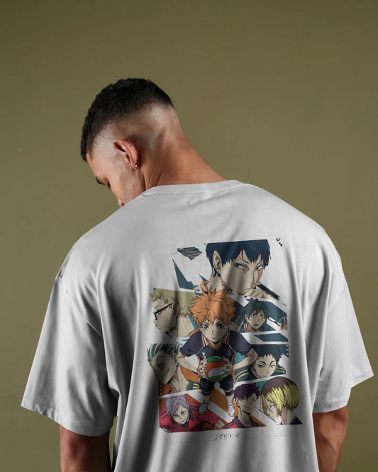 "FLY HIGH – Haikyuu!! Volleyball Spirit Tee"