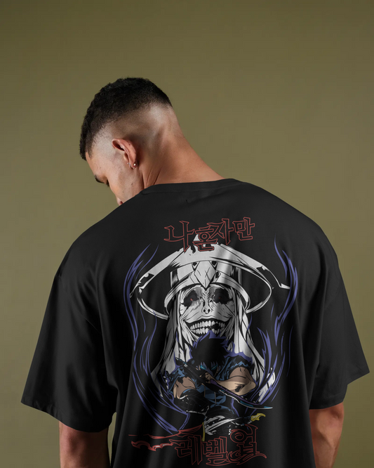 "SOLO LEVELING: SUNG JIN-WOO SHADOW MONARCH TEE"